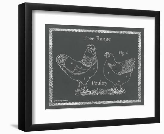 Sectioned Poultry-Gwendolyn Babbitt-Framed Art Print