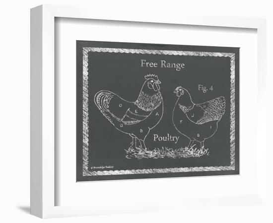 Sectioned Poultry-Gwendolyn Babbitt-Framed Art Print