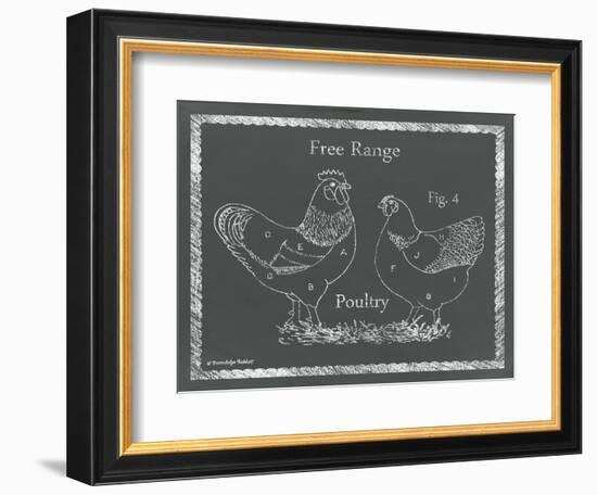 Sectioned Poultry-Gwendolyn Babbitt-Framed Art Print