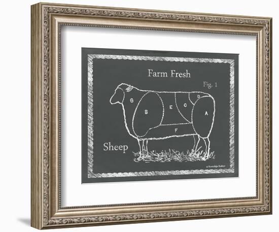 Sectioned Sheep-Gwendolyn Babbitt-Framed Art Print