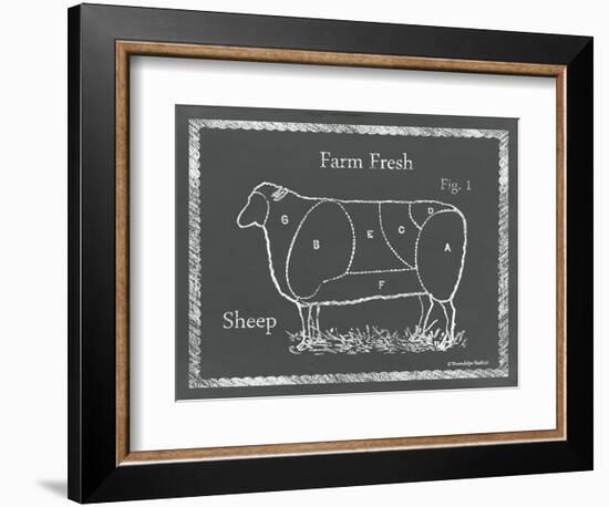 Sectioned Sheep-Gwendolyn Babbitt-Framed Art Print