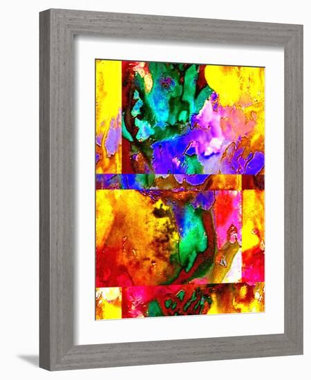 Sectors-Ruth Palmer 3-Framed Art Print