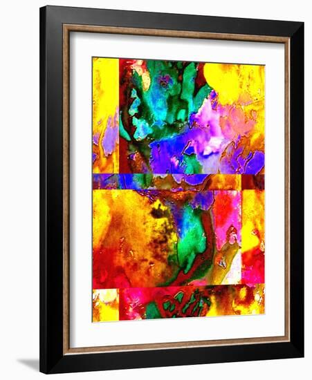 Sectors-Ruth Palmer 3-Framed Art Print