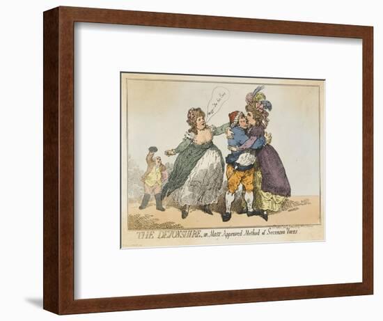 Securing Votes for Fox-null-Framed Art Print