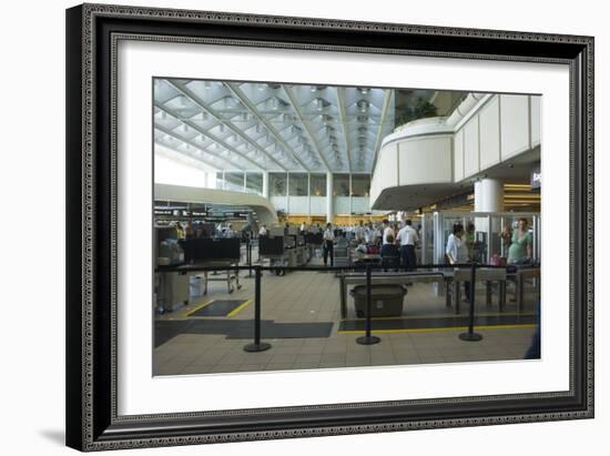 Security Area At Orlando Airport Florida-Mark Williamson-Framed Photographic Print