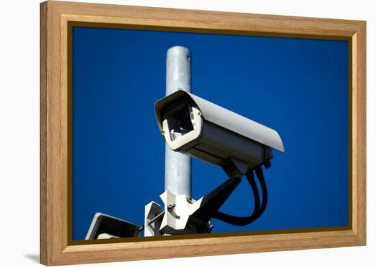 Security Camera-Nathan Wright-Framed Premier Image Canvas