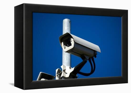 Security Camera-Nathan Wright-Framed Premier Image Canvas