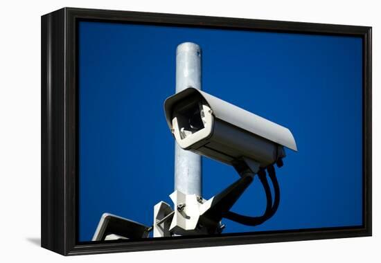 Security Camera-Nathan Wright-Framed Premier Image Canvas