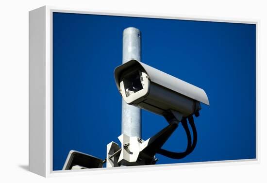 Security Camera-Nathan Wright-Framed Premier Image Canvas