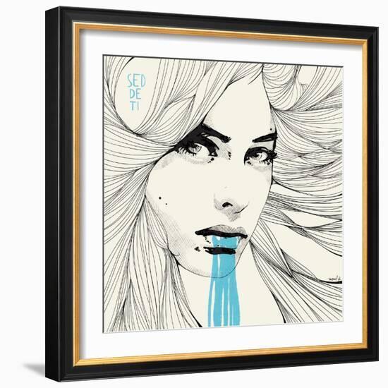 Seddeti-Manuel Rebollo-Framed Art Print