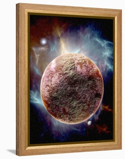 Sedna, Kuiper Belt Object-Victor Habbick-Framed Premier Image Canvas