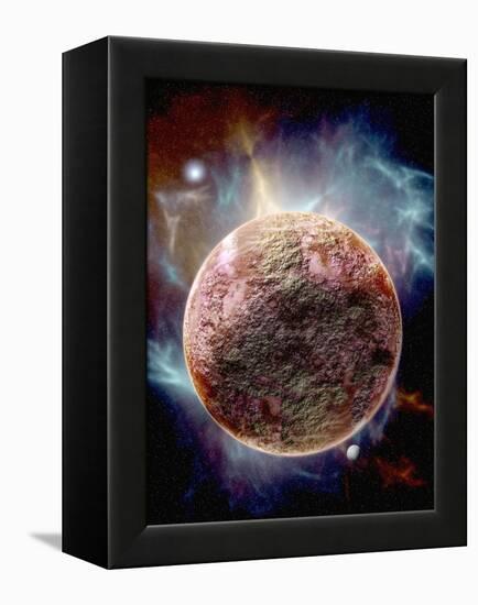 Sedna, Kuiper Belt Object-Victor Habbick-Framed Premier Image Canvas