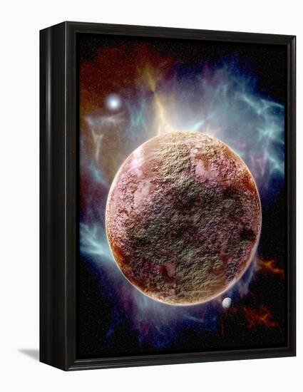 Sedna, Kuiper Belt Object-Victor Habbick-Framed Premier Image Canvas