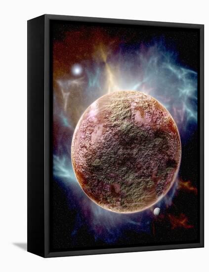 Sedna, Kuiper Belt Object-Victor Habbick-Framed Premier Image Canvas