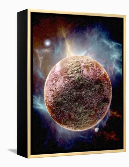 Sedna, Kuiper Belt Object-Victor Habbick-Framed Premier Image Canvas