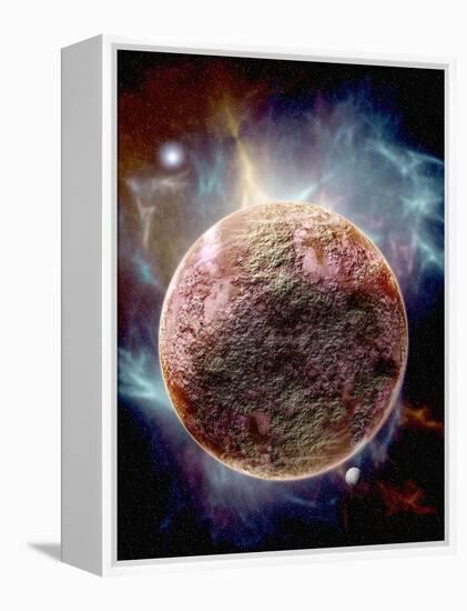 Sedna, Kuiper Belt Object-Victor Habbick-Framed Premier Image Canvas