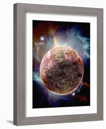 Sedna, Kuiper Belt Object-Victor Habbick-Framed Photographic Print