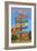 Sedona Arizona - Destination Signpost (Rock List)-Lantern Press-Framed Art Print