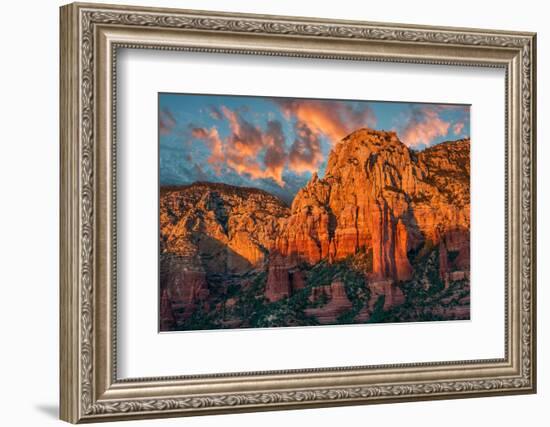 Sedona Canyon at Sunset-raphoto-Framed Photographic Print