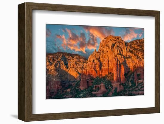 Sedona Canyon at Sunset-raphoto-Framed Photographic Print