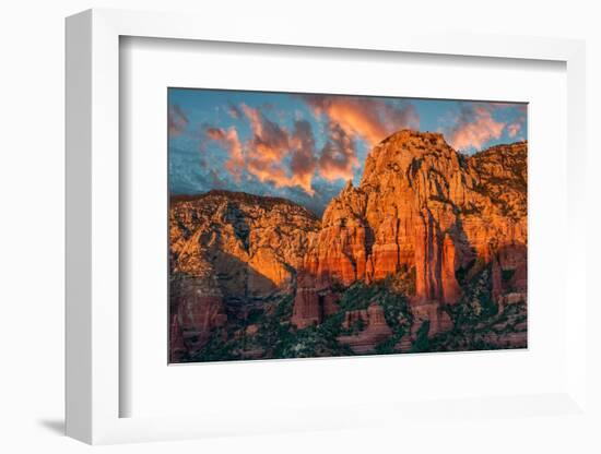 Sedona Canyon at Sunset-raphoto-Framed Photographic Print