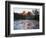 Sedona, Cathedral Rock Reflecting in Oak Creek at Red Rock Crossing-Christopher Talbot Frank-Framed Photographic Print