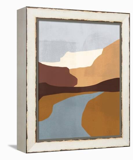 Sedona Colorblock IV-Victoria Borges-Framed Stretched Canvas