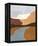 Sedona Colorblock IV-Victoria Borges-Framed Stretched Canvas