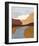 Sedona Colorblock IV-Victoria Borges-Framed Art Print