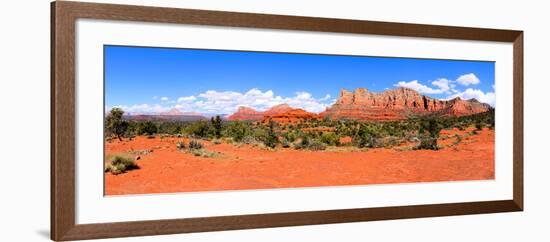 Sedona Landscape Panorama-Jeni Foto-Framed Photographic Print