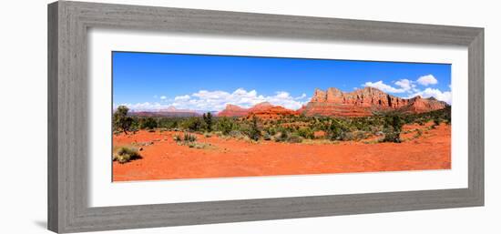 Sedona Landscape Panorama-Jeni Foto-Framed Photographic Print