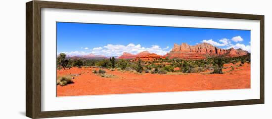 Sedona Landscape Panorama-Jeni Foto-Framed Photographic Print