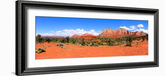 Sedona Landscape Panorama-Jeni Foto-Framed Photographic Print