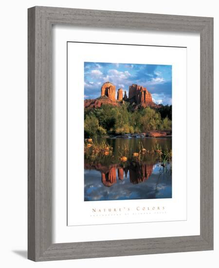 Sedona Reflections-unknown unknown-Framed Photo