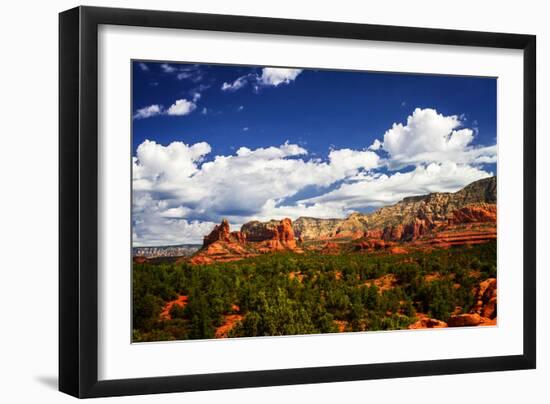 Sedona Skies I-Alan Hausenflock-Framed Photo