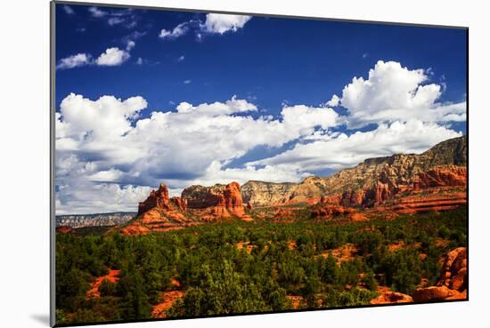 Sedona Skies I-Alan Hausenflock-Mounted Photo