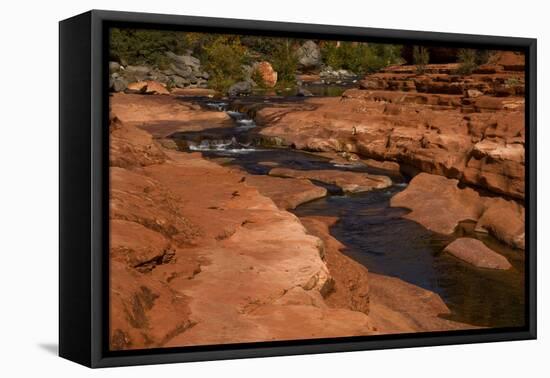 Sedona, Slide Rock State Park, Arizona, USA-Peter Hawkins-Framed Premier Image Canvas