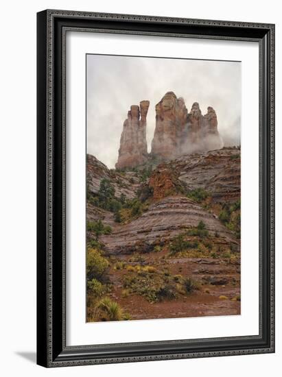 Sedona Vertical-Janice Sullivan-Framed Giclee Print