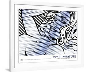 Seductive Girl-Roy Lichtenstein-Framed Art Print