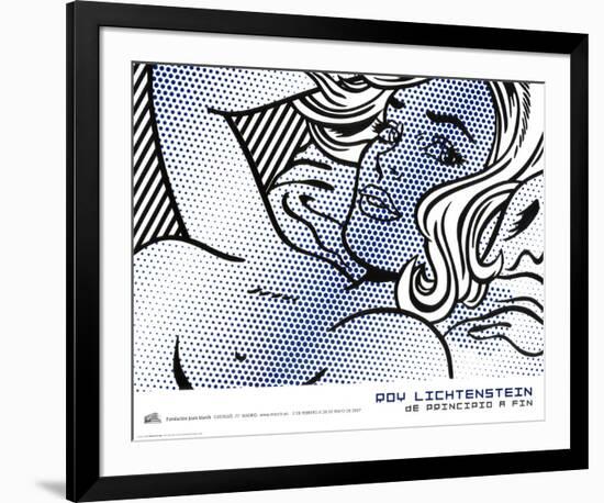 Seductive Girl-Roy Lichtenstein-Framed Art Print