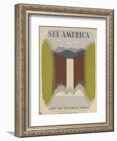 See America X-Studio W-Framed Art Print