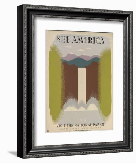 See America X-Studio W-Framed Art Print