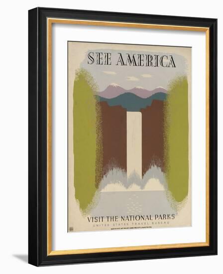 See America X-Studio W-Framed Art Print