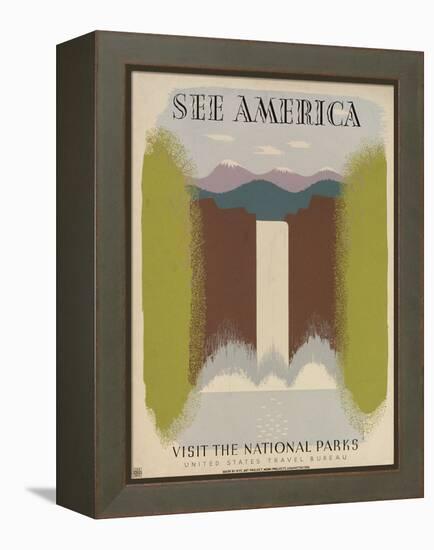 See America X-Studio W-Framed Stretched Canvas