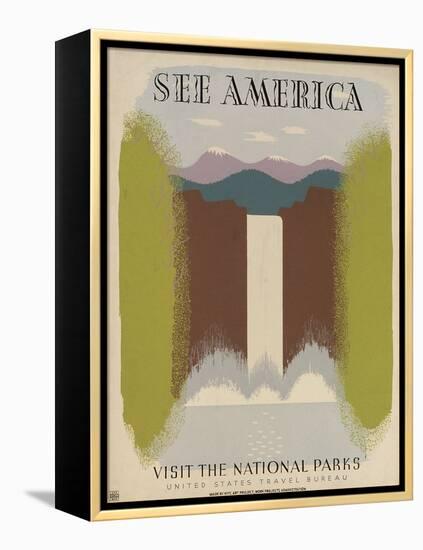 See America X-Studio W-Framed Stretched Canvas