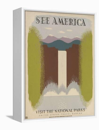 See America X-Studio W-Framed Stretched Canvas