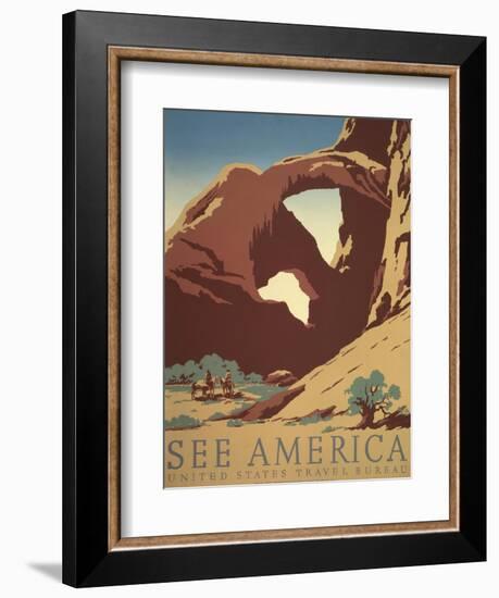 See America-Frank S. Nicholson-Framed Giclee Print