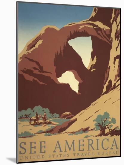 See America-Frank S. Nicholson-Mounted Giclee Print