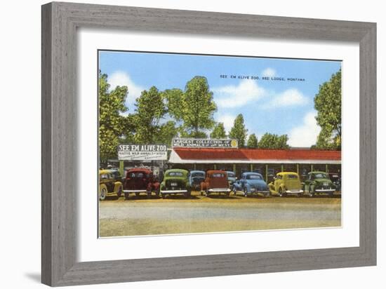 See 'Em Alive Zoo, Red Lodge, Montana-null-Framed Premium Giclee Print