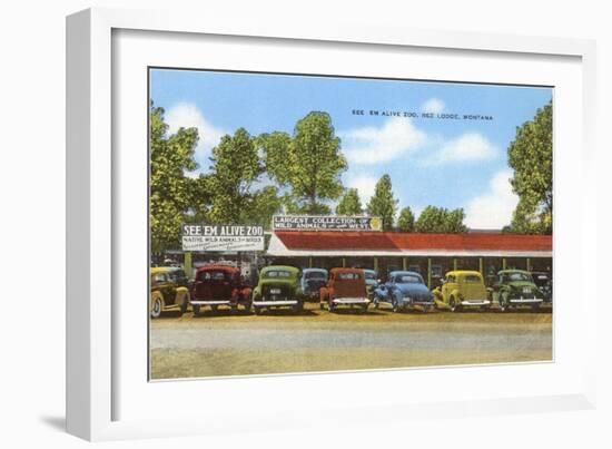 See 'Em Alive Zoo, Red Lodge, Montana-null-Framed Premium Giclee Print